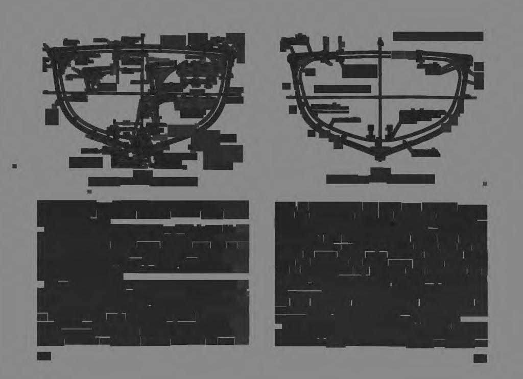 i ' ; ' Fig. 3. Minsvepare M 60-68. Midskeppssektin. Fig. 4. Minsvepare typ M 70. Midskeppssektin. såvä sjäva skrvet sm de mycket ömtåiga ch för hög verkningsgrad knstruerade tunnbadiga prperar ävensm övriga bihang, axebärarehysr m.