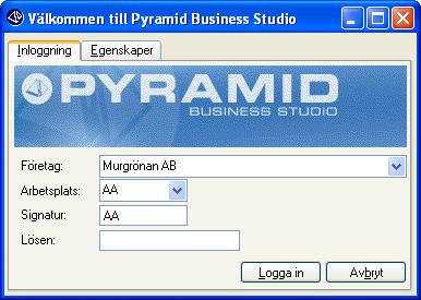 Innan du börjar För att Pyramid ska bli korrekt installerad bör du alltid läsa igenom bifogat leveransmaterial, dvs.