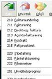 R Radioknapp Radioknappar återfinns vanligtvis i en gruppbox. Radioknappar ger möjlighet att välja ett av flera alternativ.