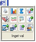 Verktygspaletten Användarguide 3.40B Pyramid Business Studio Verktygspaletten är Pyramids multiverktyg.