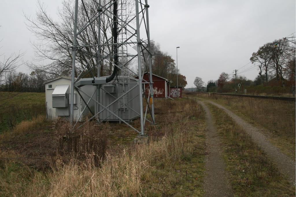 Km 6+776: Trumma under befintlig bana, finns med i BIS. Har hittats vid platsbesök och finns inmätt. Km 7+000: Korsande trumma under befintlig bana. Hittad vid platsbesök och är kraftigt igenväxt.