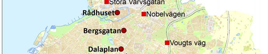 Mätstation Dalaplan Mätstation Dalaplan har varit i drift sedan 2005.