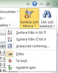 Hela distriktsregistret är nu sorterat per klubb och därunder i medlemmarnas efternamnsordning. 2.