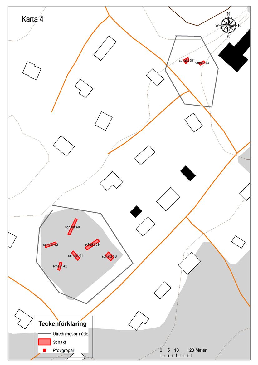 BILAGA 4: Karta över delområde 3 och 4, skala 1:800 Godkänd ur