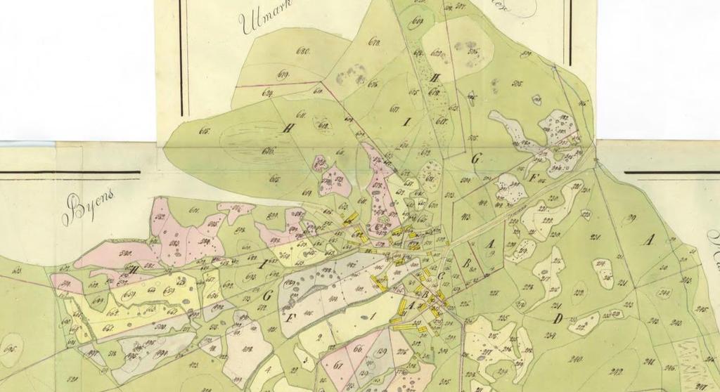 ett skjutsstationskontrakt bevarat för åren 1891 1895 6 samt en skylt med avstånd till de olika orterna.