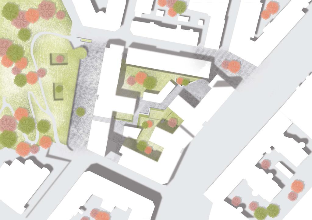 10 GEMENSAMT VÄXTHUS/PENTRY TERRASS/ ODLING 81 M 2 ROK 108 M 2 4 M 2 4 M 2 84 M 2 PLAN N PLAN 1 cm på ritningen är meter i verkligheten.
