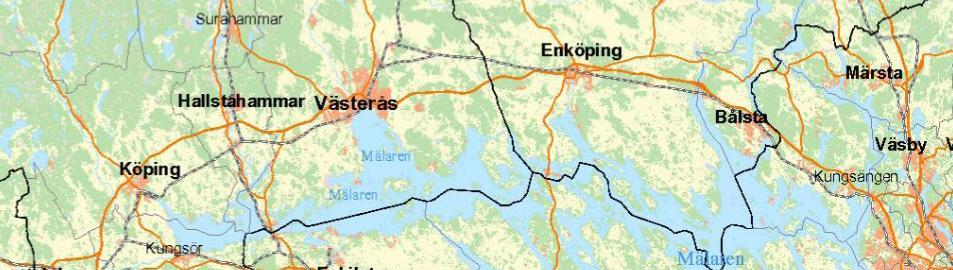 2. Sammanfattning E18 ingår i det nationella stamvägnätet och utgör en del av den nordiska triangeln som binder samman Köpenhamn Oslo Stockholm Helsingfors.
