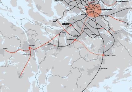 Cykelsatsningar på Södertörn Det är glädjande att flera regionala cykelstråk enligt regionala cykelplanen i Stockholm ingår i förslaget till länsplanen samt att de planerade byggstarterna är relativt