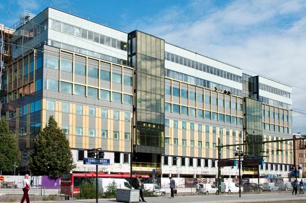 Grand Central Sundbyberg Unika fönster ger miljövinster ChromoGenics levererar dynamiska glas till Fabeges projekt Grand Central Sundbyberg.