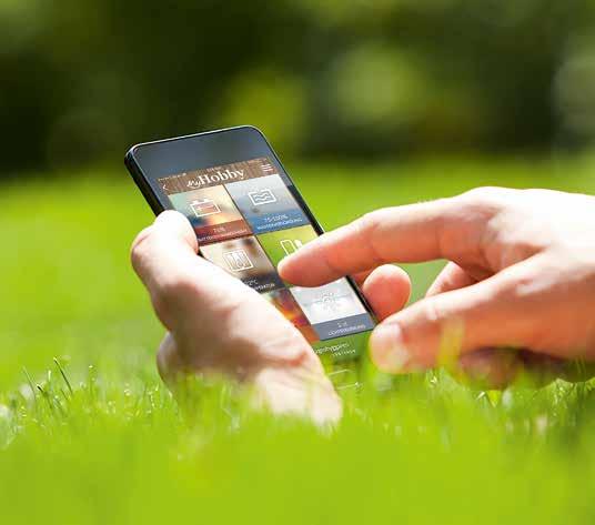 VATTEN / GASOL / EL HOBBYCONNECT FRAMTIDENS NÄTVERK Tekniksystemet HobbyConnect är speciellt utvecklat för fritidsfordon och gör det möjligt att även styra hela den interna