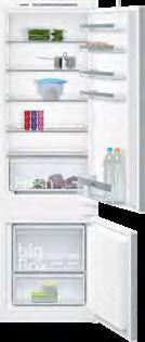 förvara fisk/kött fräscht längre Frysdel: 87 liter, NoFrost, Superinfrysning med auto återställning, 3 transparenta frysbackar Pris: 2 300:- KYL/FRYS KG36NVI45 Kyl/Frys, A+++, Rostfri,  förvara