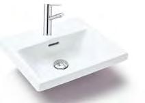 Mått (BxHxD): 415x606x380 mm Soft vit 69 cc 128 mm 31006 cc 128mm Rostfri 59 cc 128 mm Mässing Vit F44 BADRUM FREE 615 Kommod med två lådor som är fullt utdragbara, Tvättställ i porslin,