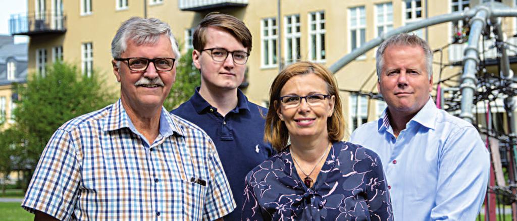 Björn Kvist, Hugo Löwegren, Jasmina Kosevic och Rickard Livén. 1. Vi vågar ta ansvaret!