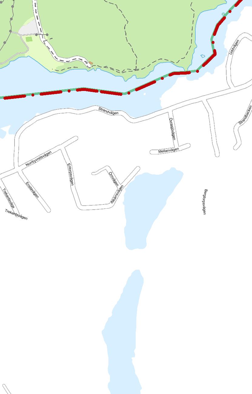 Infartsparkering, östra delen, KLAR Övrigt 20.