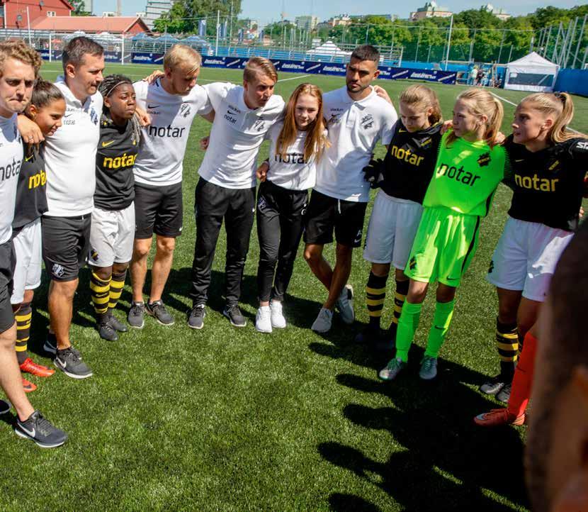 BARN- OCH UNGDOMSVERKSAMHET ansvarig tränare kallas spelare från annan träningsgrupp till match.