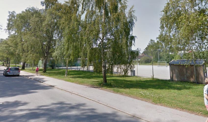 anläggning växtbädd Summa 1 172 800 Åtgärd 2 - Avsättningsmagasin vid fotbollsplaner, Vultejusvägen Den del av Vultejusvägen som ingår i Kyrksjöns tillrinningsområde avvattnas med brunnar på bägge