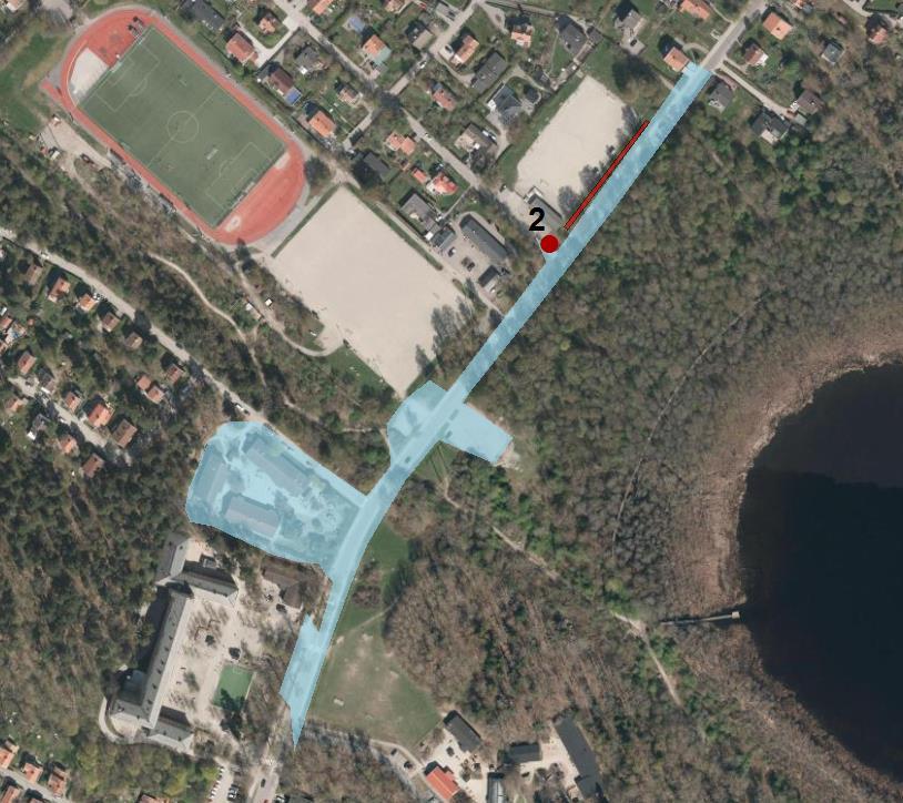 grundvattennivå behöver mätas in inför vidare planering av åtgärd.