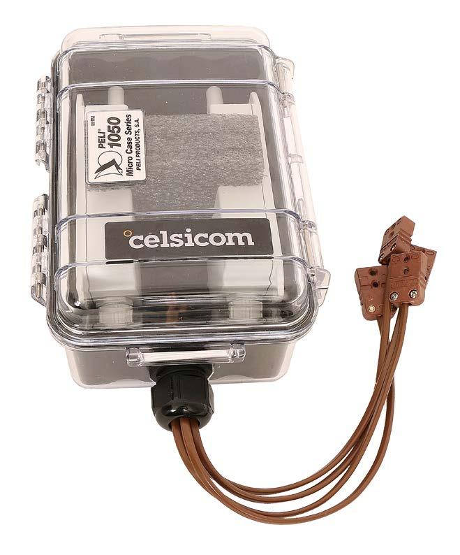 5000 TC502T trådlös temperaturgivare för termoelement typ T Temperatur externt, 2 ingångar 2 x AA batteri Batteritid 3-10 år* Område -200 C till +400 C (Typ T givare/sensor) Noggrannhet ± 0,5 C