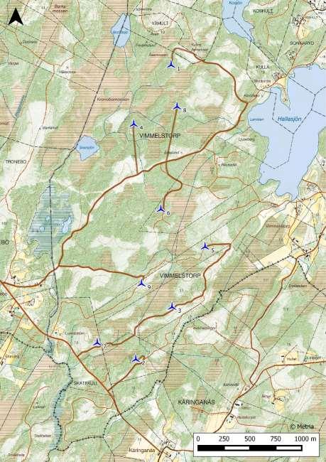 UTFORMNING Antal verk: 9 Effekt: Max 4 MW