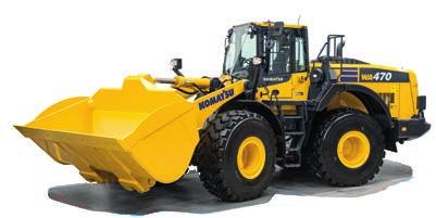 BÄTTRE BRÄNSLEEFFEKTIVITET OCH MILJÖPRESTANDA Kraftfull och miljövänlig Motor enligt EU steg IV Komatsu