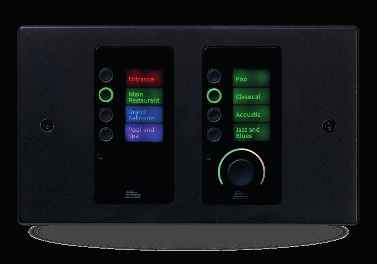 720-20231 Contrio EC4BV-WH Ethernet controller, 4 knappar, volym, vit A 2 950 kr BSS 720-20233 Contrio EC4BV-BK Ethernet