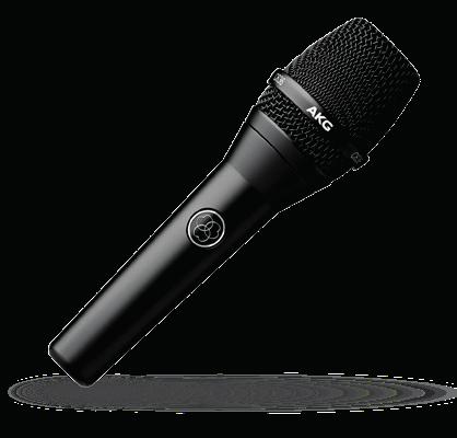 MIKROFONER Mikrofoner från AKG AKG erbjuder ett komplett sortiment av mikrofoner och tillbehör som innehåller allt ifrån konventionella handhållna mikrofoner, till enklare trådlösa system för små rum