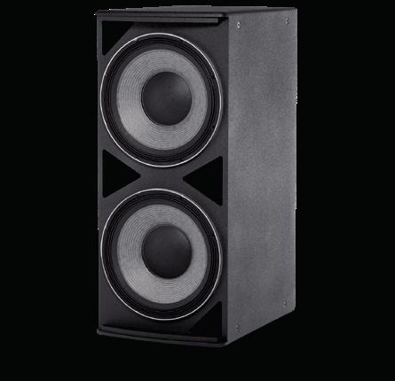 801-02210 AC2215/95-WH 2-vägs kompakt trähögtalare, 15"+1,5" 90x50, switchbar mellan bi-amp och passiv, 250W, vit A 14 160 kr JBL AE-serien JBL 801-02300 AM5212/95 2-vägs