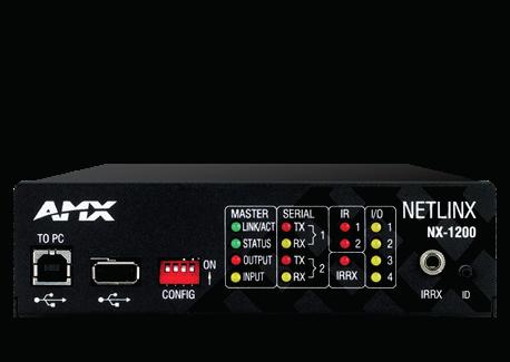 STYRSYSTEM AMX NX-1200 AMX NX-2200 AMX NX-3200 AMX NX-4200 AMX Styrsystem / Kontrollprocessorer AMX 832-00007 NX-1200 NetLinx NX-integrerad kontroller, 512 MB RAM (1600 MIPS-proc.