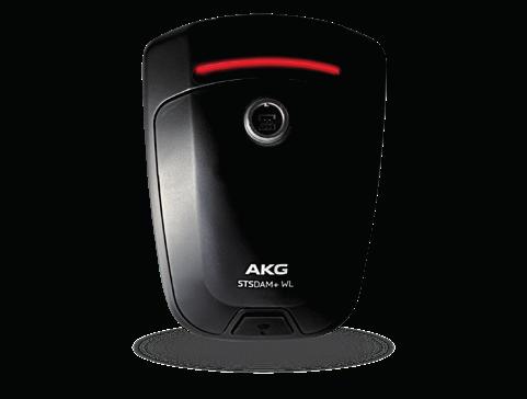 Bordsstativfot med xlr-kontakt A 1 100 kr AKG 700-29205 STS DAM+