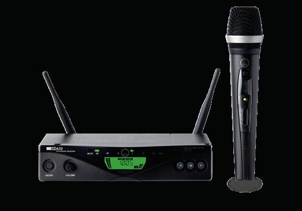 TRÅDLÖST AKG WMS470 Vocal AKG WMS470 Instrumental AKG WMS45 Presenter AKG WMS45 Sports AKG CU400 AKG WMS470 / Trådlöst AKG 700-43100 WMS470 Vocal D5 Band 10, 823-832MHz A 5 510 kr AKG 700-43107