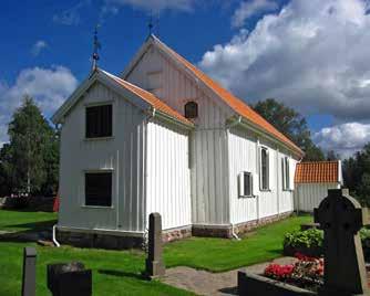 11 MILJÖFÖRUTSÄTTNINGAR, MILJÖKONSEKVENSER OCH ÅTGÄRDER Figur 11.3.5. Brämhults kyrka. Figur 11.3.6. Eskilsryd. Figur 11.3.7. Östra Rävlanda.