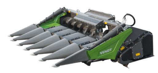 FENDT CORNFLOW TM Majs med perfekt kontroll. Som en äkta Fendt-produkt gäller naturligtvis Fendts erkända och generösa service- och garantivillkor även CornFlow TM -redskapen.