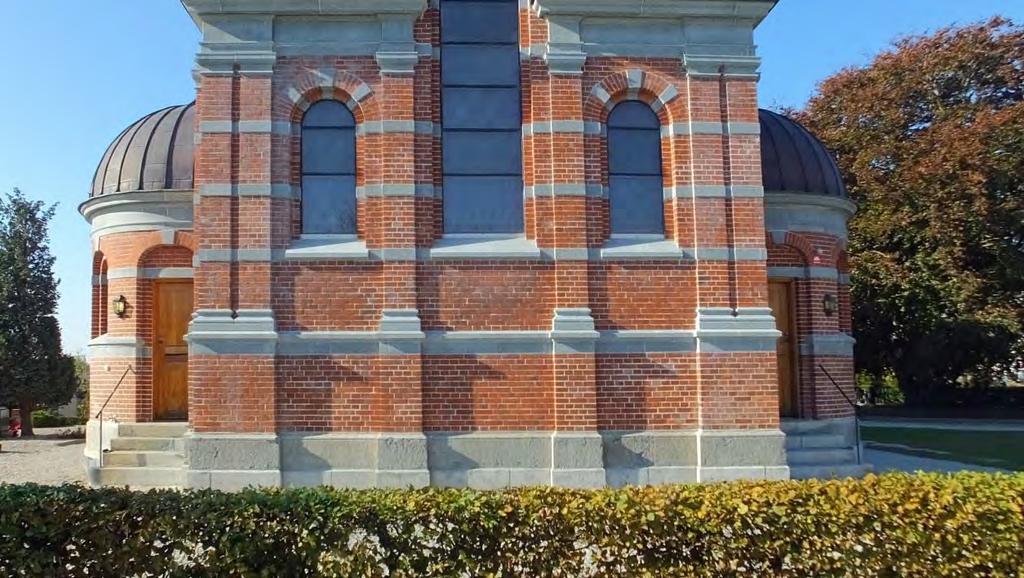 Kyrkobyggnadens östra parti