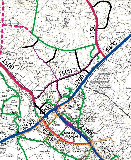 TRAFIKUTREDNING Projektnamn Söderfjärdsbacken, Malax Kund Malax kommun Förberett av Mikko Uljas Kontrollerad av Jonas Lindholm SAMMANFATTNING AV TRAFIKUTREDNINGEN FÖR SÖDERFJÄRDSBACKENS