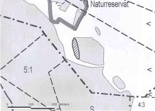 Nytt objekt nr 96, mittpunktskoordinat 1366379/6416417.