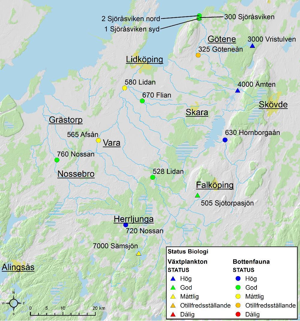 Medins Havs- och Vattenkonsulter AB Tabell 4.