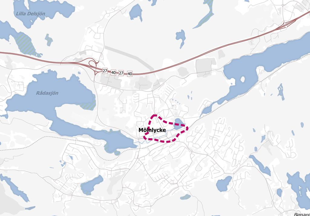 1. BAKGRUND Enligt Härryda kommun är den allmänna uppfattningen att parkeringsplatserna i Mölnlycke centrum ofta är högt belagda och att det under vissa tidpunkter på veckan är väldigt svårt att