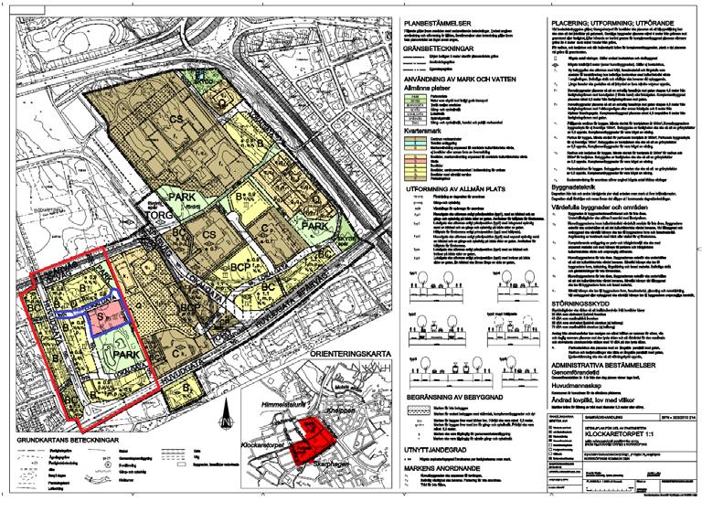 5 Då behovet av en ny förskola i området under 2015 blev akut bröts del av fastigheten Klockaretorpet 1:13 ut för att snabbare komma vidare i planprocessen.