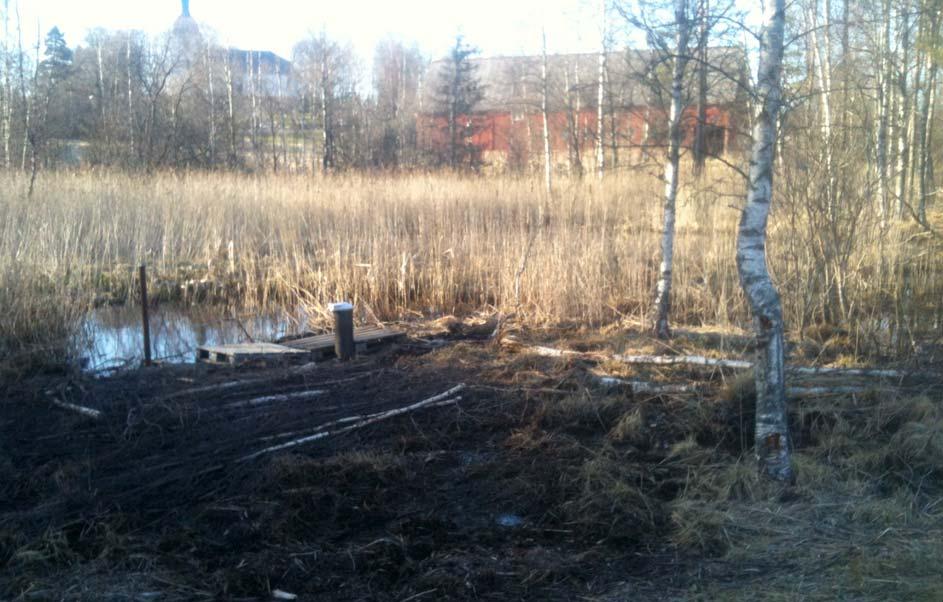Våtmarken vid Dalsjöfors Karta