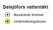 Dalgången omges av höjdområden med nivåer på drygt 280 m.ö.h. Området kring Dalsjöfors vattentäkt består huvudsakligen av våtmark och jordbruksmark.