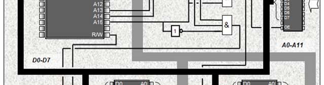 B000-BFFF C000-CFFF D000-DFFF E000-EFFF F000-FFFF 9 10 Exempel: Vi har ett