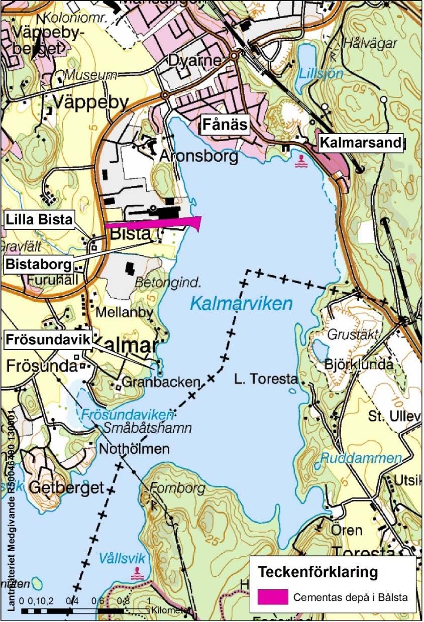 Genom vad som framkommit vid genomfört samråd finns det planer på etablering av ytterligare 250 bostäder vid Kalmarsandsområdet ost-nordost om depån, på andra sidan Kalmarviken.