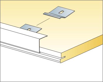 Huvudprofil 8101 c1200 0.9m/m² 0.9m/m² 2 Connect Trådclips 0024 1.4/m² 1.