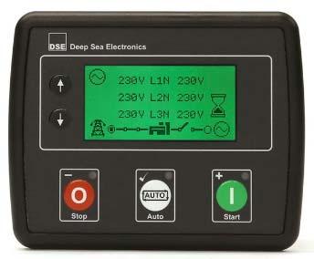 2.1.2 STOPPA MOTORN Tryck Stopp/Reset knapp. generator stoppas 2.2 AUTOMATISKT LÄGE Auto läge är aktiverat genom att trycka på knappen.