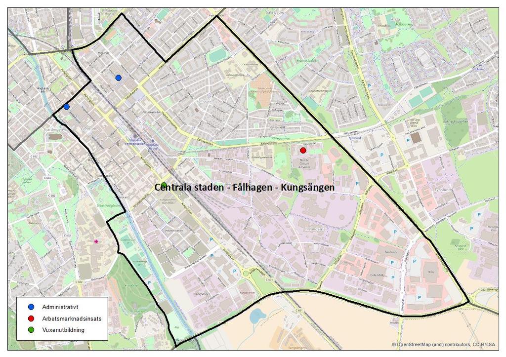 13 (21) regi som externt upphandlad utbildning. Volymerna i de olika delarna fluktuerar utöver tid.