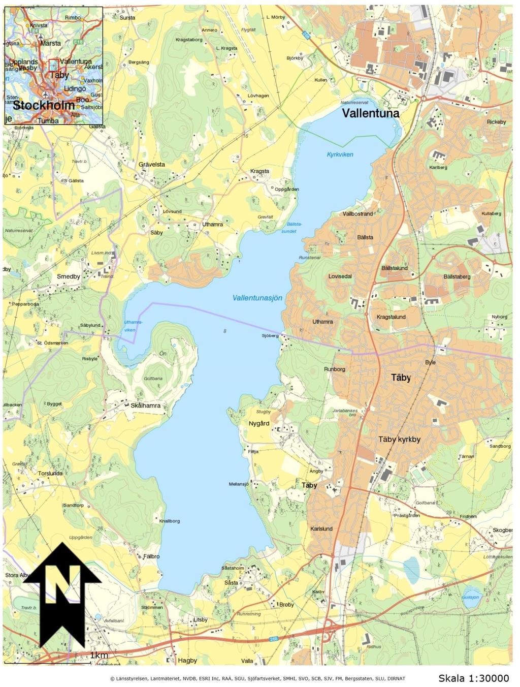 Bilaga 1. Provtagningsstationernas lägen (vattenprover).