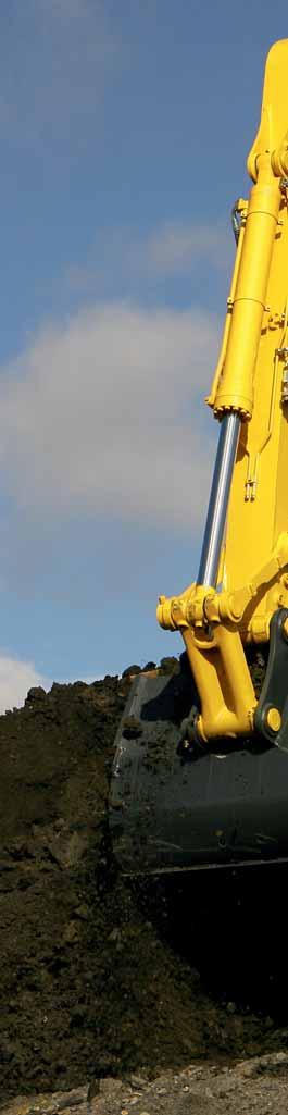 Överlägsen flexibilitet Idealisk för en lång rad tillämpningar Komatsu PC290-8 är kraftfull och noggrann och utrustad för att effektivt utföra alla uppgifter som er verksamhet kräver.