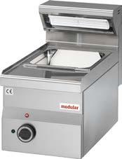 Fritös/Spis/Stekhäll Tel 08-661 46 40 www.koksborsen.com Modular 600-serien.