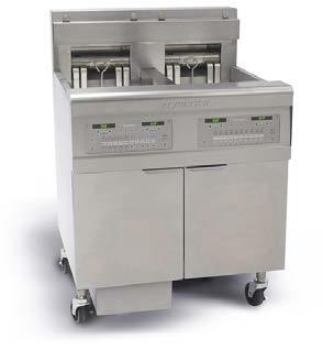 Automatiska korgliftar Fritös FPEL214C. Kapacitet: 15 + 15 liter olja Mått: 794x786x1152mm. Effekt: 400V, 2x14 KW Ord. Pris. 279 900 kr. Introduktionspris. 219 900 kr. Leasingförslag 4 733 kr/mån.