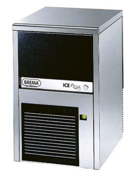11 990:- 28 kg Iskubmaskin Artnr: 1304 Mått: 390x460x690 mm Kapacitet: 28kg/dygn.